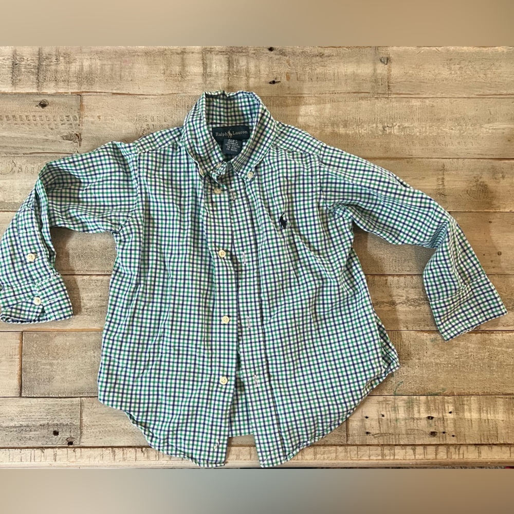 Ralph Lauren button down 3T